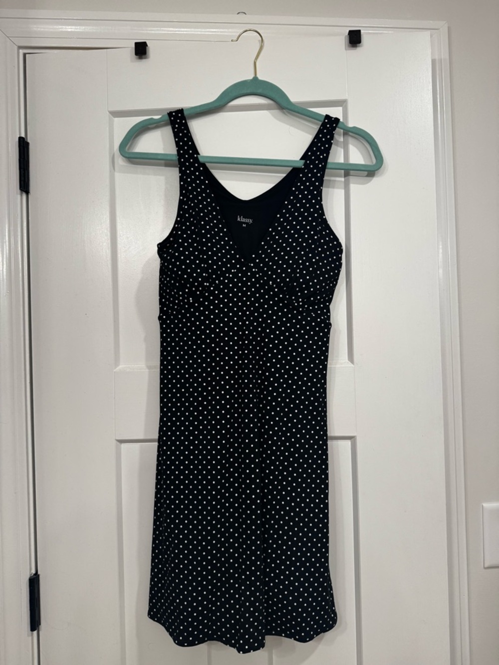 Klassy Network V-Neck Braless Mini Dress